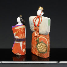 画像をギャラリービューアに読み込む, 【増田としこ】2 立雛 鶴亀