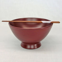 画像をギャラリービューアに読み込む, 【福田敏雄】no.39-A 雑炊椀 (5.8寸/朱)