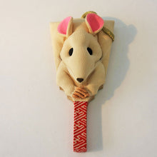 画像をギャラリービューアに読み込む, 【小松靖治】ねずみの羽子板