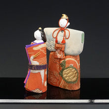 画像をギャラリービューアに読み込む, 【増田としこ】2　立雛 　鶴亀
