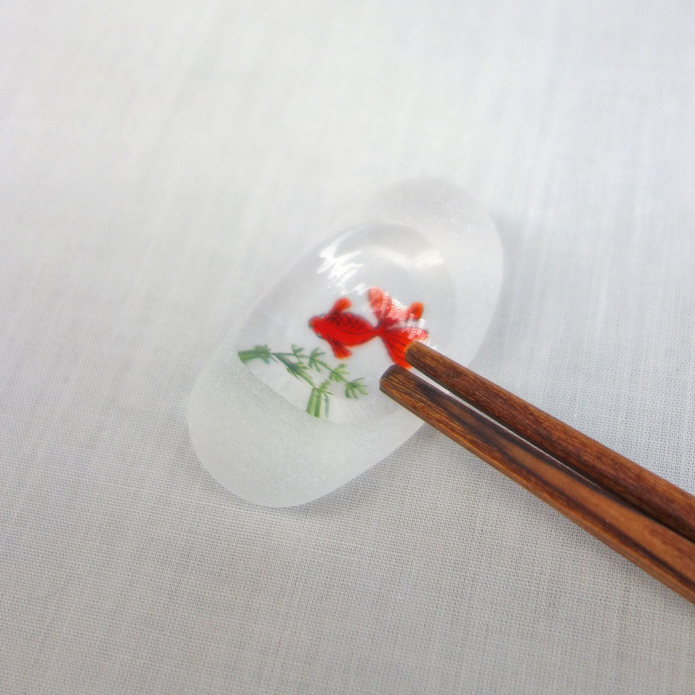 WebExhibition2023・久保裕子】No.29 水の箸置き（琉金） – 工房イクコ