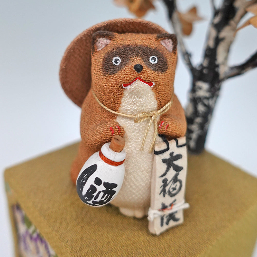 小松靖治】からくりたぬき – 工房イクコオンラインショップ