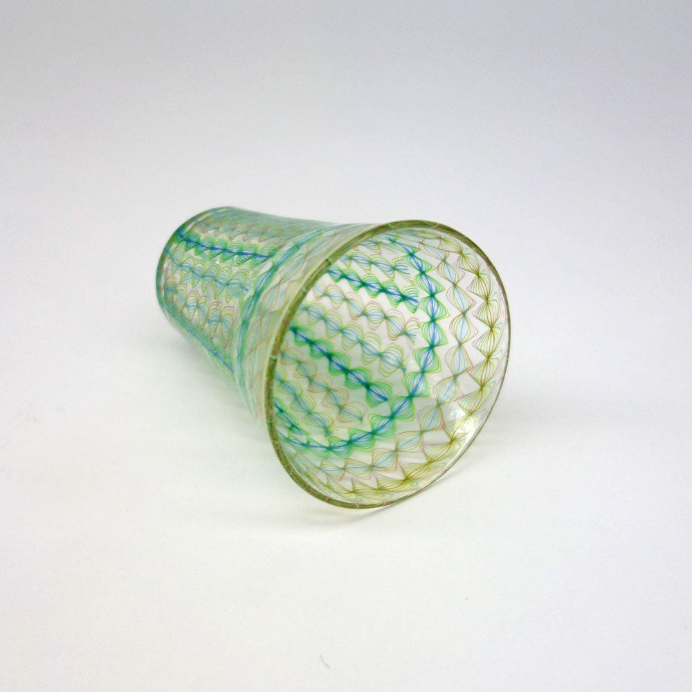 内田守　ガラス作家　レースガラス　ぐい呑 内田守 ガラス作家 レースガラス ぐい呑 - メルカリ