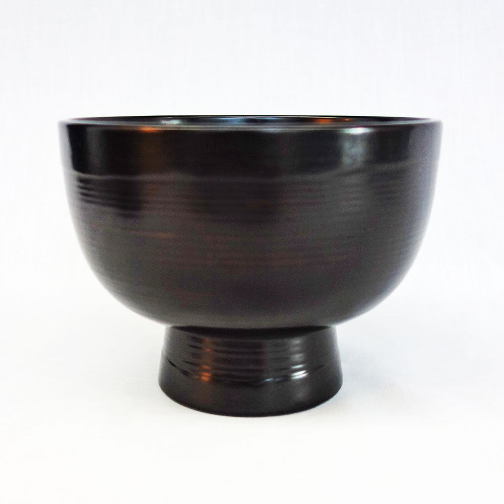 角有伊　漆器 椀 シンプルデザイン 角漆工房／角有伊】合鹿椀(黒) – 工房イクコオンラインショップ