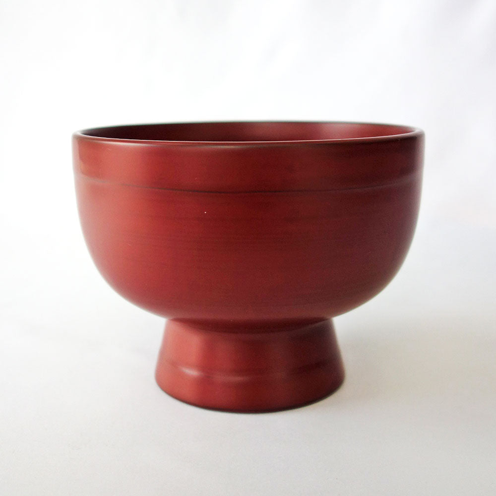 新品/ 輪島塗 作家 角 有伊 合鹿椀 朱 汁物 どんぶり 角漆工房/角有伊 合鹿椀（朱）】 – 工房イクコオンラインショップ