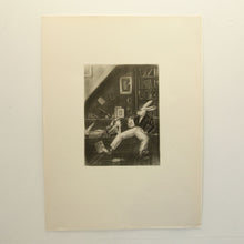 画像をギャラリービューアに読み込む, 【金子國義】「アリスの夢」リトグラフ作品-1978年-　シートのみ　モノクロⅱ
