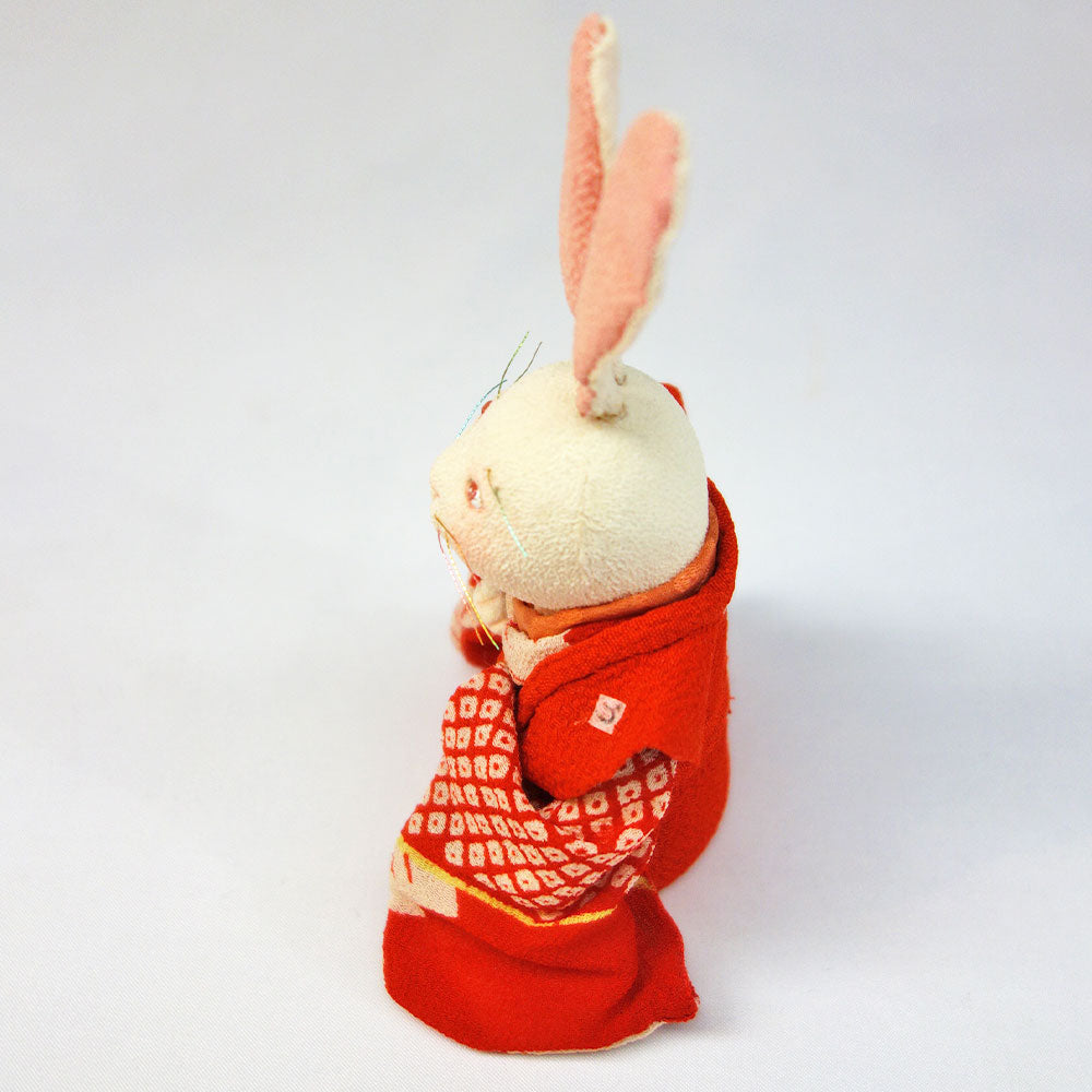 うさぎ 羊毛フェルト うたっち グレー ネザーランドドワーフ